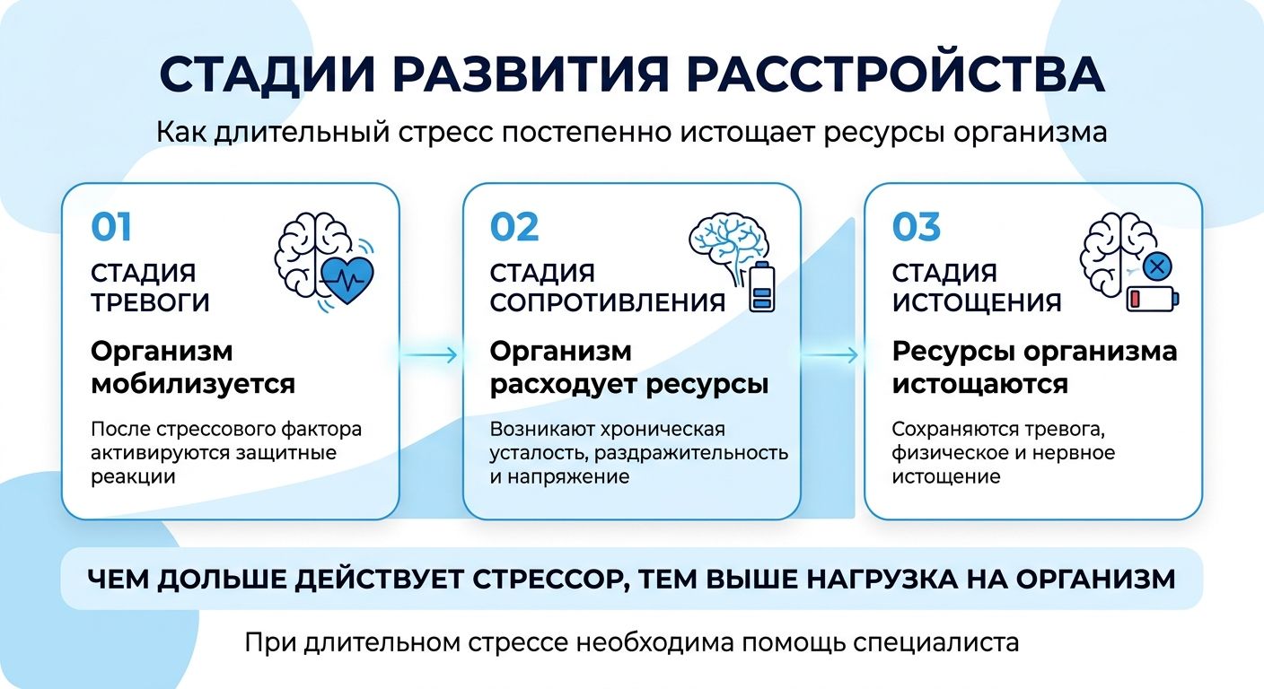 Лечение стресса в Киреевске инфографика